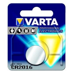 Can I use a Varta CR2032 in place of a CR2016?