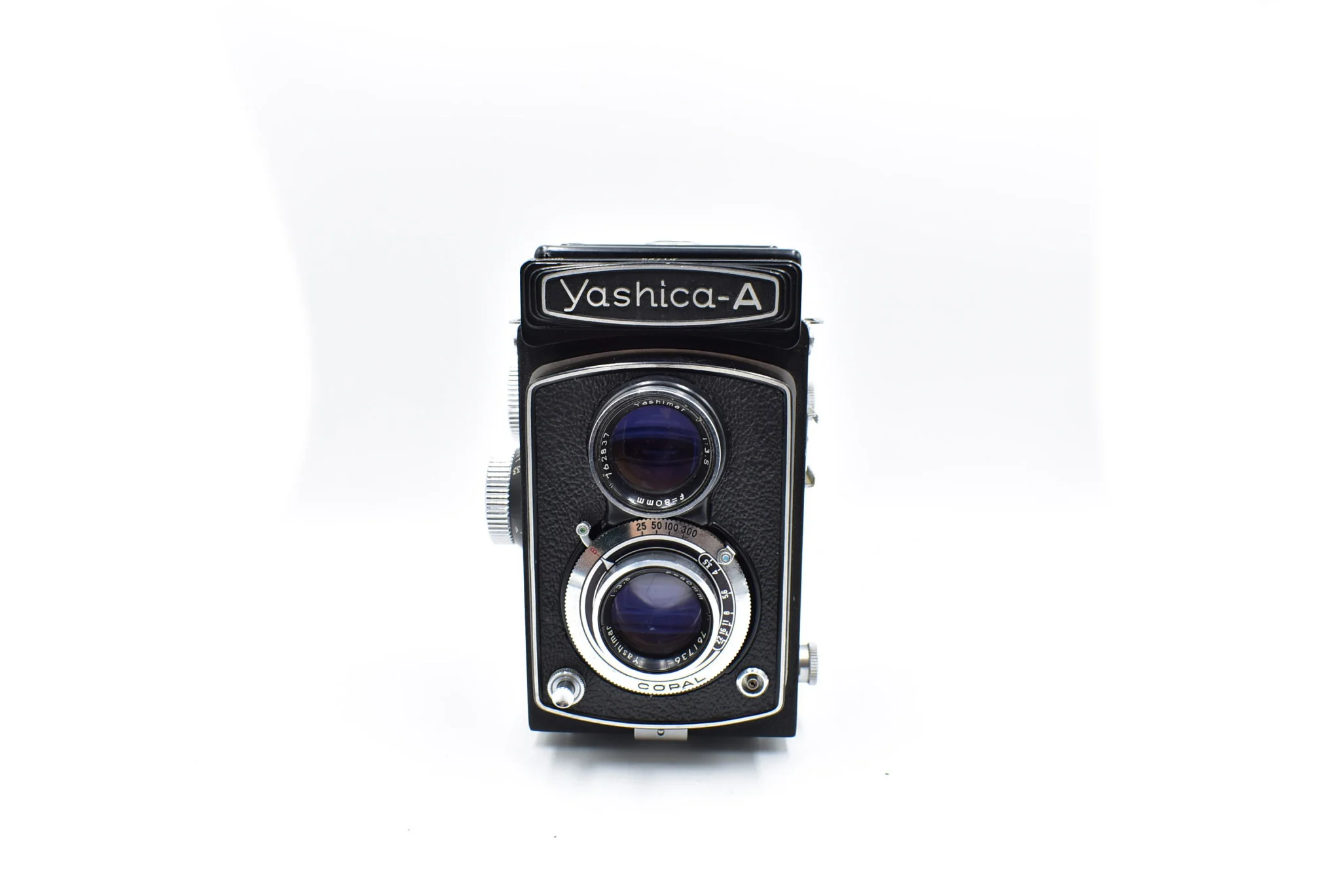 What size lens is the Yashica A?