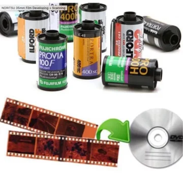 What type of film can be scanned with this service?