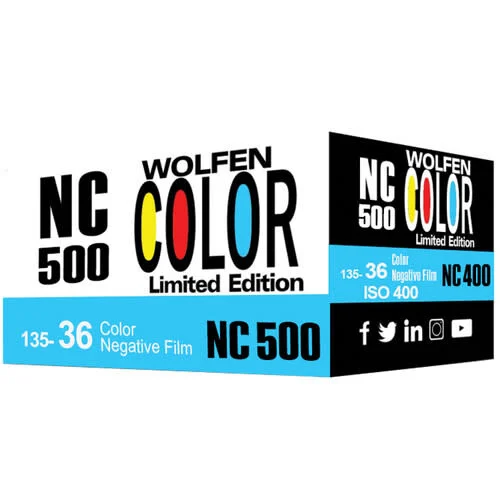 Wolfen NC500 Color Negative Film (35mm Roll Film, 36 Exposures) Questions & Answers